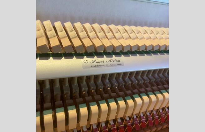 Used Kawai Satin Oak CX4 Upright Piano - All Inclusive Premium Package (SN:M1477442) - Image 10